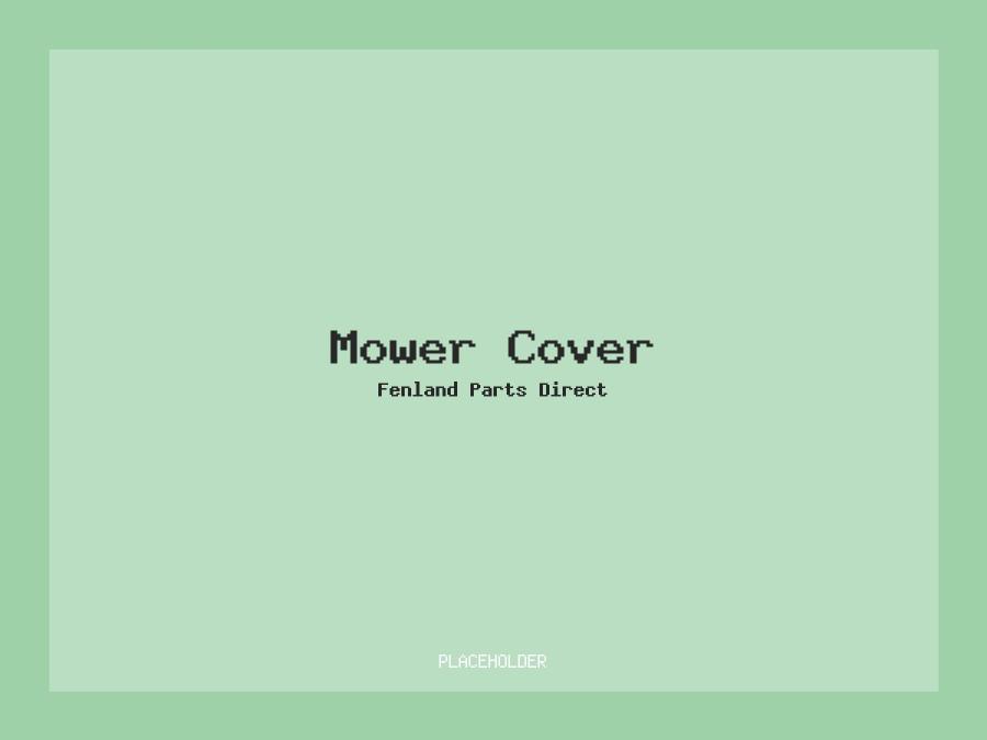 Mower Cover – Ride-on / Black
