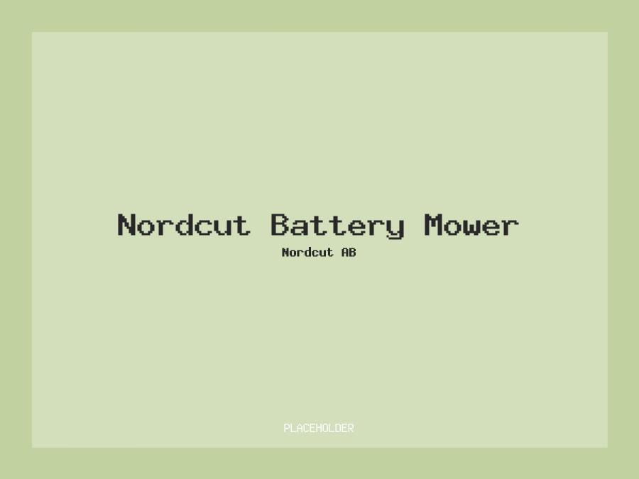 Nordcut Battery Mower – LB 146 / Graphite